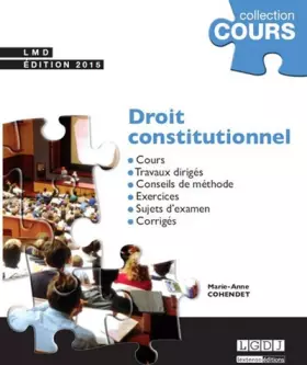 Couverture du produit · Droit constitutionnel, 2ème Ed.