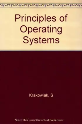 Couverture du produit · Principles of Operating Systems