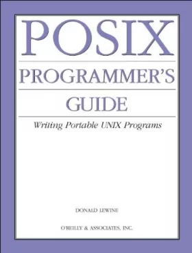 Couverture du produit · POSIX Programmer's Guide (en anglais)