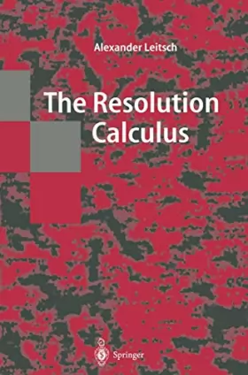 Couverture du produit · The Resolution Calculus