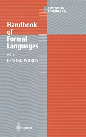 Couverture du produit · HANDBOOK OF FORMAL LANGUAGES VOL 3 BEYOND WORDS