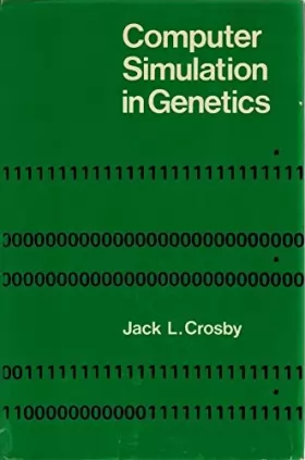 Couverture du produit · Computer Simulation in Genetics