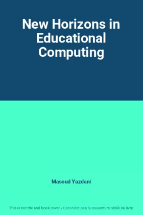 Couverture du produit · New Horizons in Educational Computing