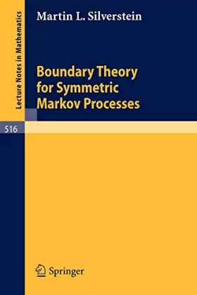 Couverture du produit · Boundary Theory for Symmetric Markov Processes