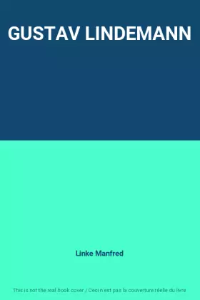 Couverture du produit · GUSTAV LINDEMANN