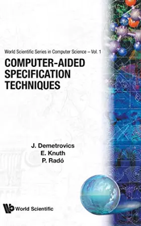 Couverture du produit · Computer Aided Specification Techniques