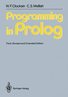 Couverture du produit · Programming in Prolog