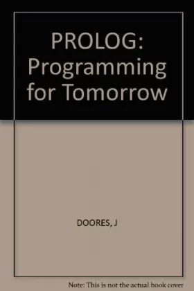 Couverture du produit · PROLOG: Programming for Tomorrow