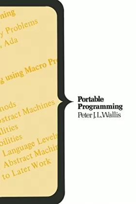 Couverture du produit · Portable Programming
