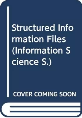 Couverture du produit · Structured Information Files