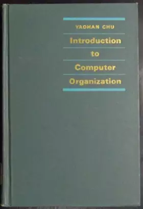 Couverture du produit · Introduction to computer organization