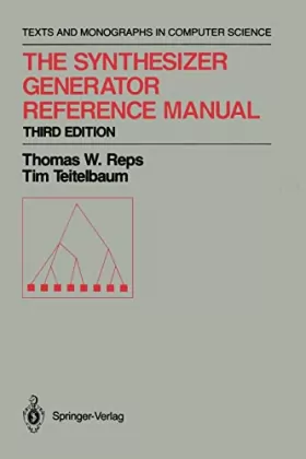 Couverture du produit · The Synthesizer Generator Reference Manual