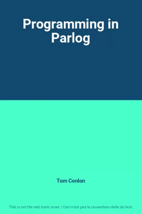 Couverture du produit · Programming in Parlog