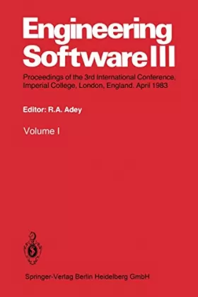 Couverture du produit · Engineering Software 3: 3rd International Conference : Papers
