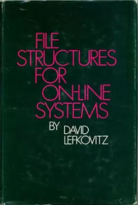 Couverture du produit · File Structures for On-line Systems