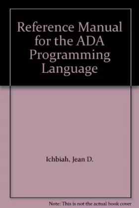 Couverture du produit · Reference Manual for the ADA Programming Language