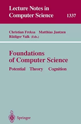 Couverture du produit · Foundations of Computer Science: Potential-Theory-Cognition