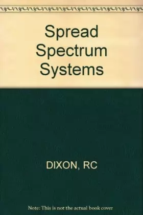 Couverture du produit · Spread Spectrum Systems