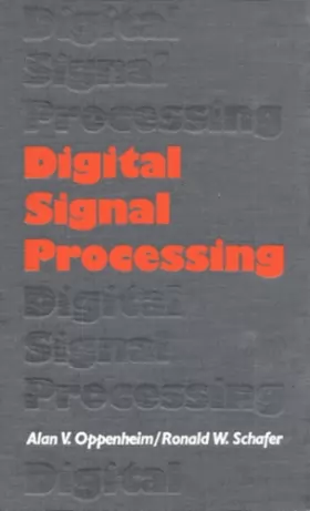 Couverture du produit · Digital Signal Processing