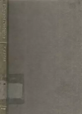 Couverture du produit · Integrated electronics, (Modern electrical studies)