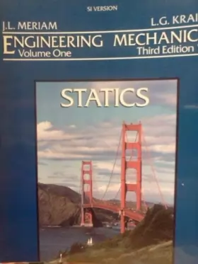 Couverture du produit · Engineering Mechanics: Statics : Si International Version
