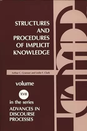 Couverture du produit · Structures and Procedures of Implicit Knowledge