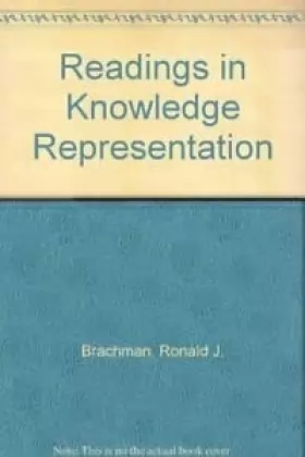 Couverture du produit · Readings in Knowledge Representation