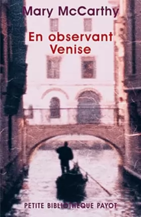 Couverture du produit · En observant Venise