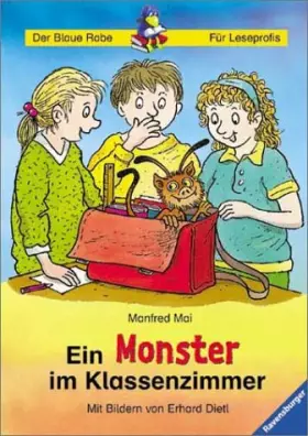 Couverture du produit · Der Blaue Rabe - Für Leseprofis: Ein Monster im Klassenzimmer