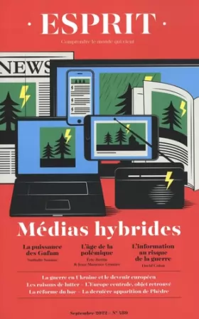 Couverture du produit · Esprit - Médias hybrides: Septembre 2022