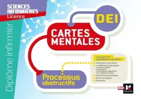 Couverture du produit · Diplôme Infirmier - IFSI - Cartes mentales - UE 2.8 - Processus obstructifs
