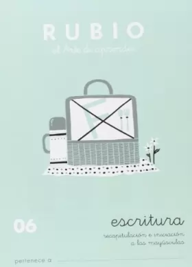 Couverture du produit · Cuadernos Rubio: Escritura 06