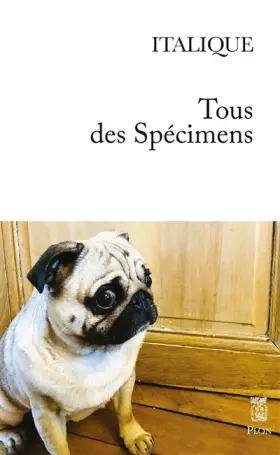 Couverture du produit · Tous des spécimens