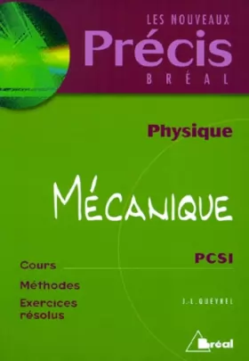 Couverture du produit · Physique, mécanique : PCSI