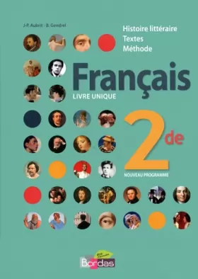 Couverture du produit · Français Livre unique 2de