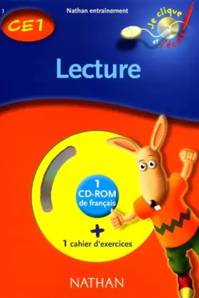 Couverture du produit · Lecture CE1, cahier d'exercices (1 CD-Rom inclus)