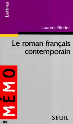 Couverture du produit · Le Roman français contemporain