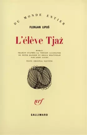 Couverture du produit · L'élève Tjaz