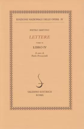 Couverture du produit · Lettere. Libro IV (Vol. 4)