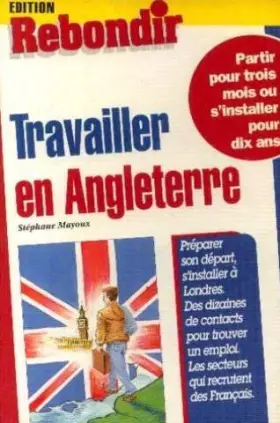 Couverture du produit · Travailler en Angleterre