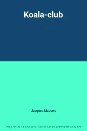 Couverture du produit · Koala-club