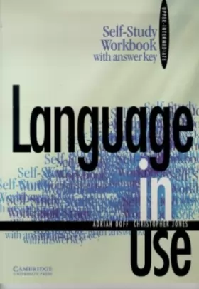 Couverture du produit · Language in Use Upper-intermediate Self-study workbook with answer key