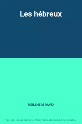 Couverture du produit · Les hébreux