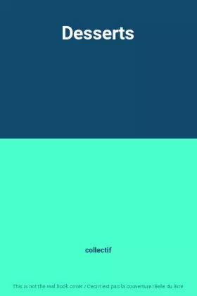 Couverture du produit · Desserts