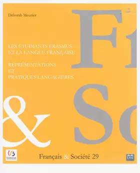 Couverture du produit · Les étudiants Erasmus et la langue française