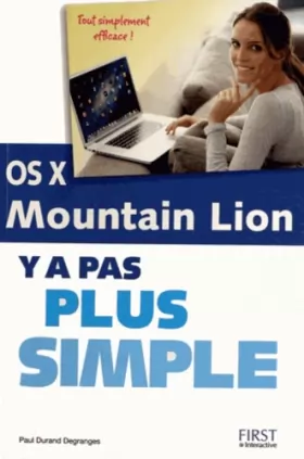 Couverture du produit · OS X Mountain Lion Y a pas plus simple