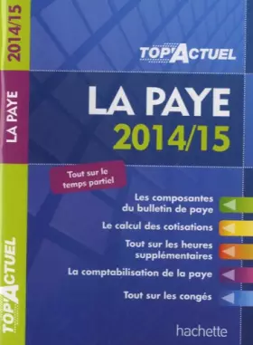 Couverture du produit · Top' Actuel La Paye 2014- 2015