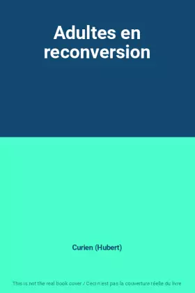 Couverture du produit · Adultes en reconversion