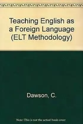 Couverture du produit · Teaching English as a Foreign Language