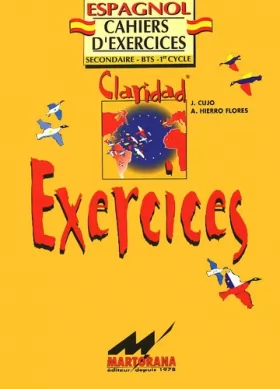 Couverture du produit · Claridad : exercices. Cahiers d'exercices, espagnol, seconde, BTS, 1er cycle